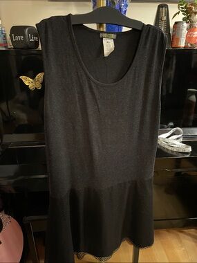 Dolcezza Black Knit Top - XL